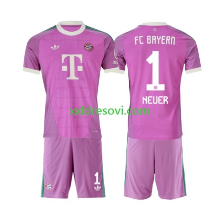 Bayern München Manuel Neuer 1 Golmanski Treći Dječji Nogometni Dres 2026-2027